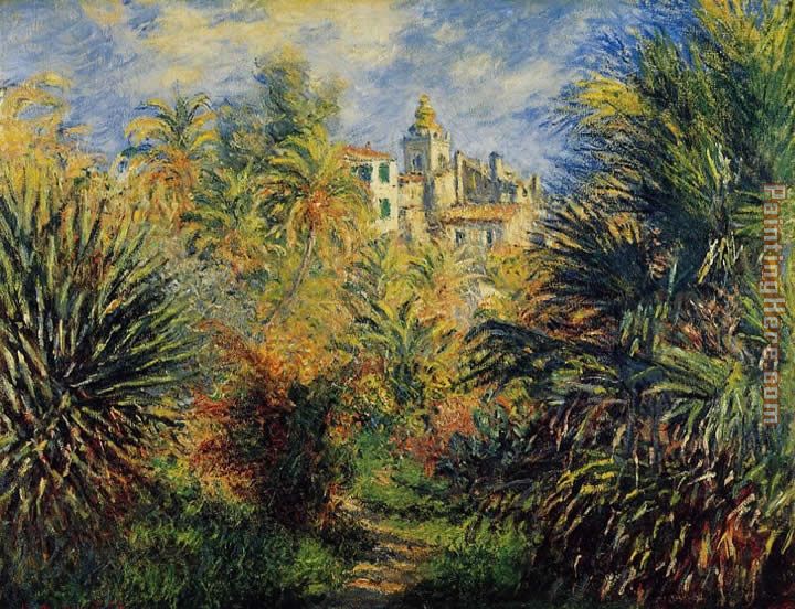 The Moreno Garden at Bordighera painting - Claude Monet The Moreno Garden at Bordighera art painting